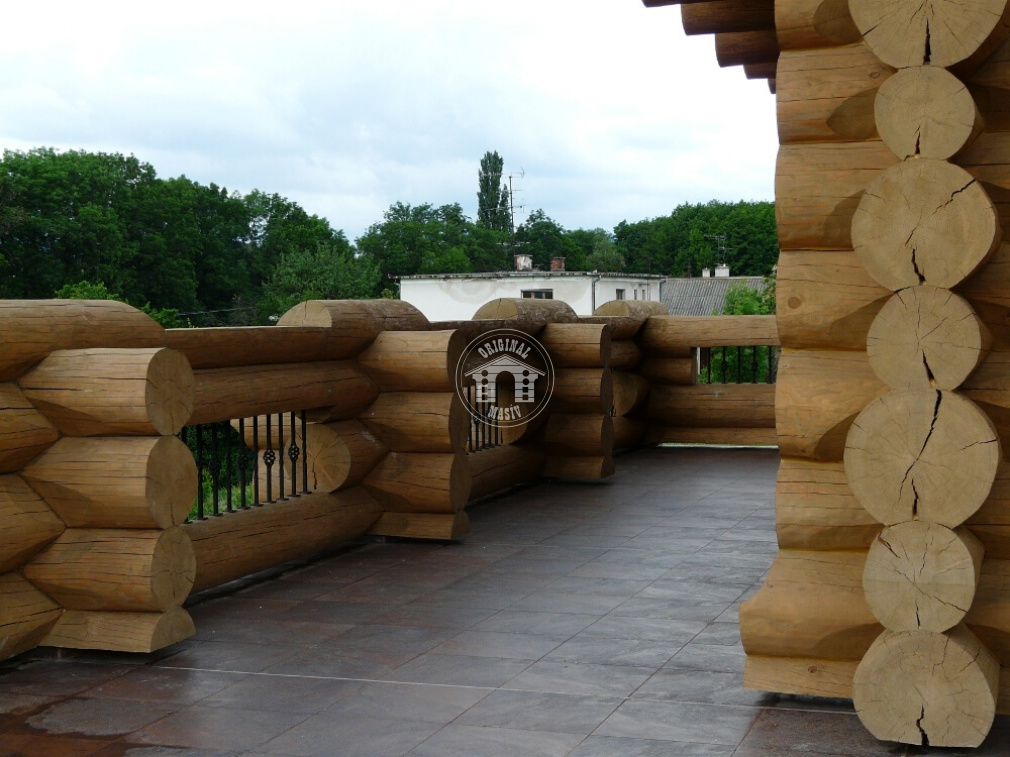 Blockhaus - Terrasse