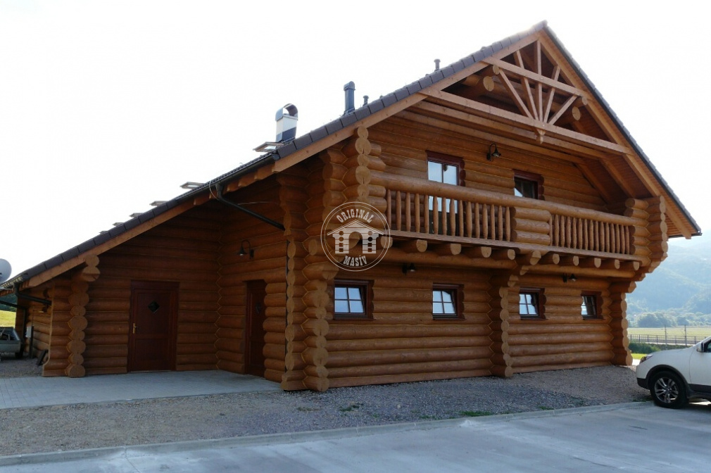 Blockbau–Restaurant