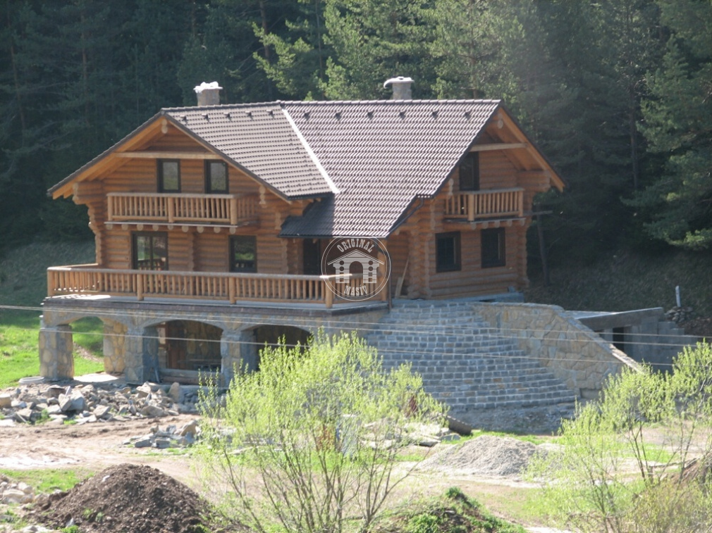 Blockbau – Einfamilienhaus