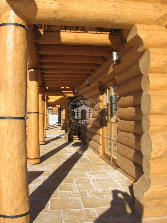 Blockbau – Terrasse