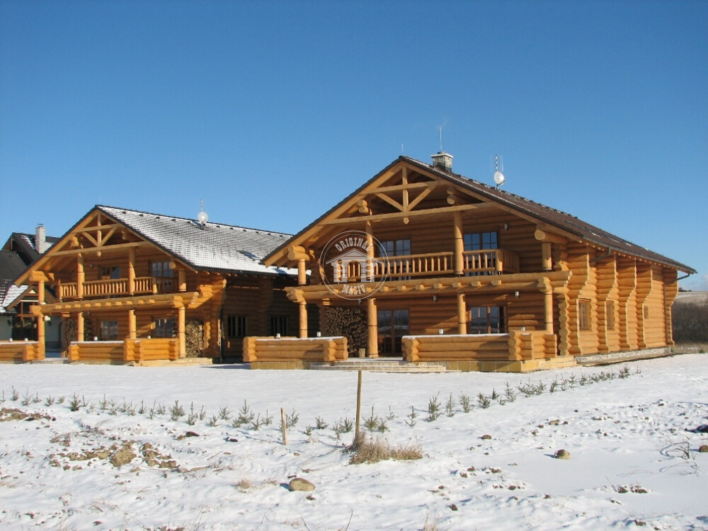 Blockhütten mit hoher Kapazität