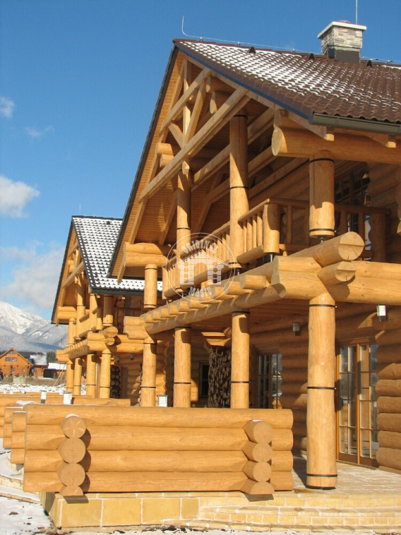 Blockhütten mit hoher Kapazität