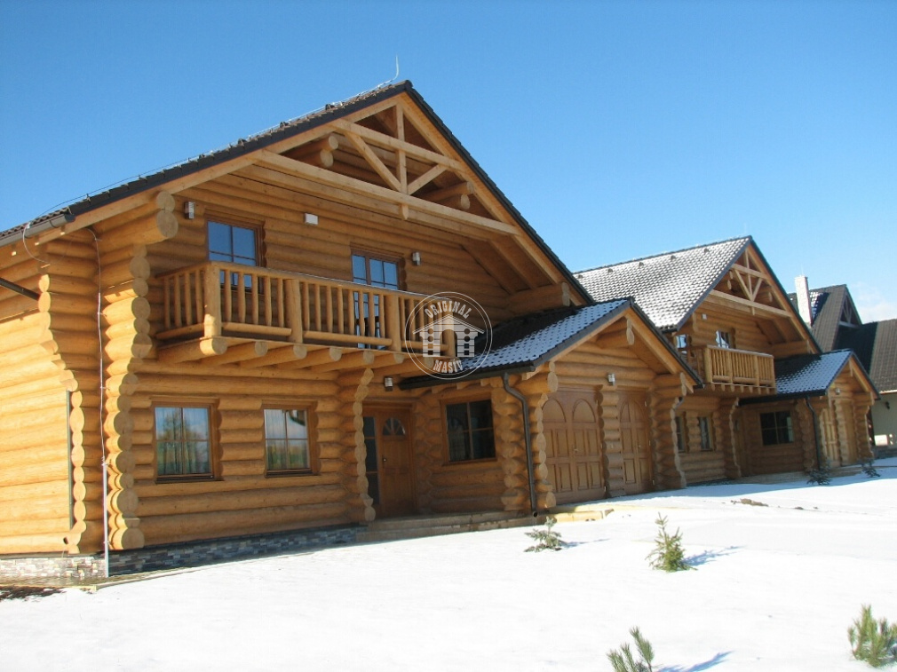 Blockhütten – Reihenbebauung