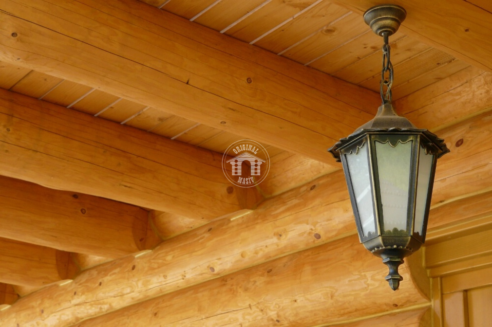 Blockhütte – Detail