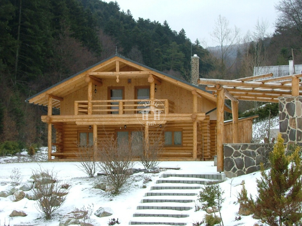 Blockbau – Berghütte