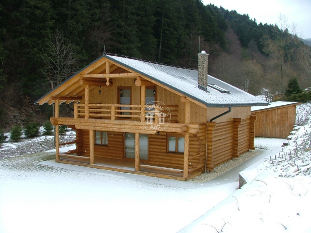 Blockbau – Berghütte