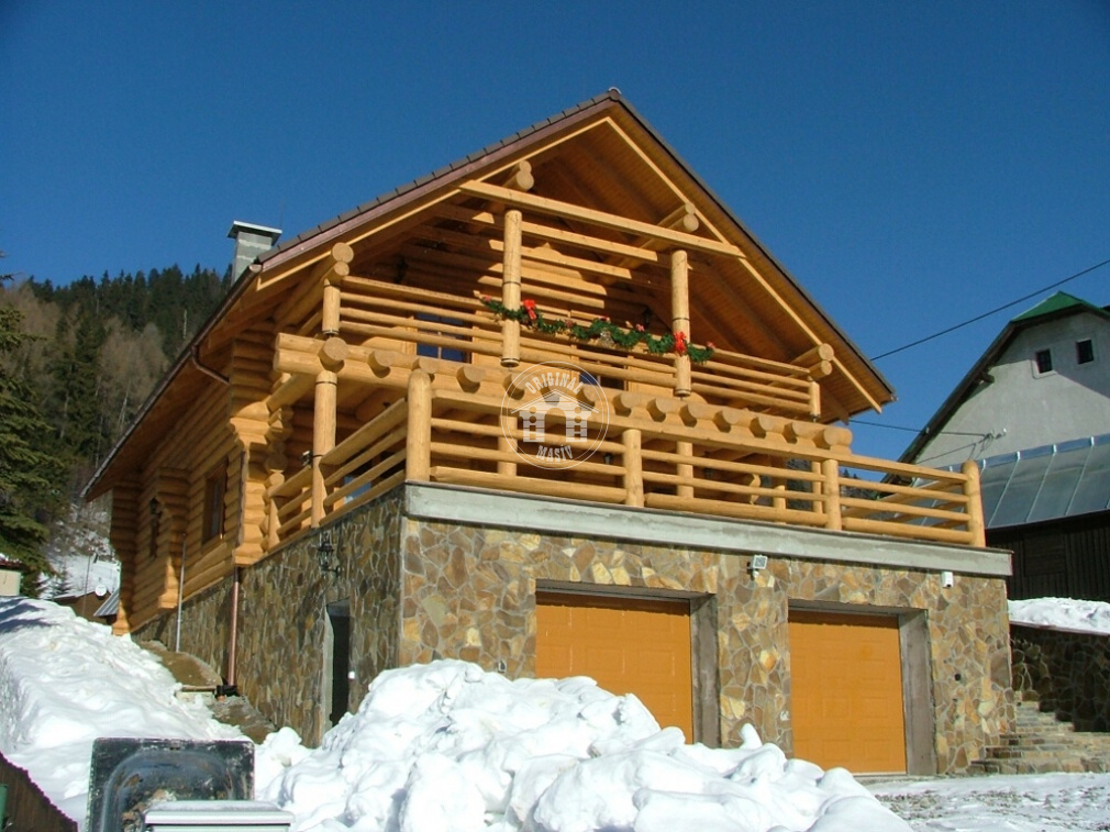 Blockbau – Berghütte