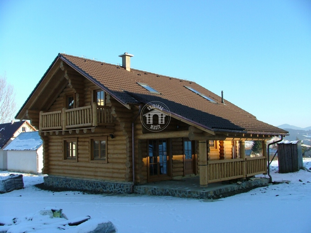 Blockbau – Berghütte