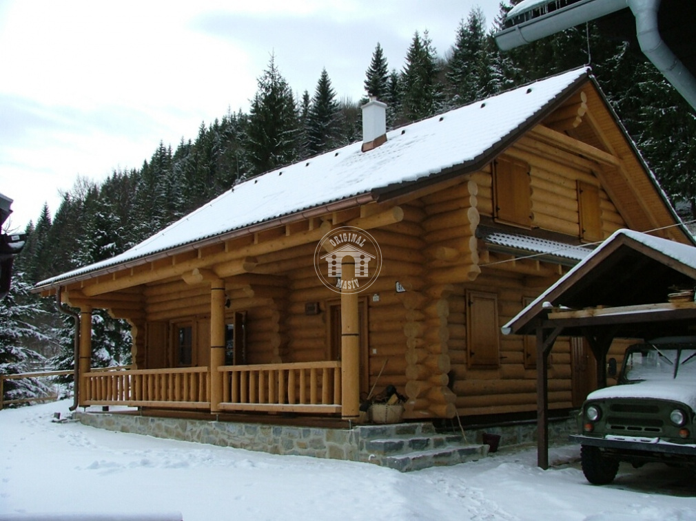 Blockbau – Berghütte