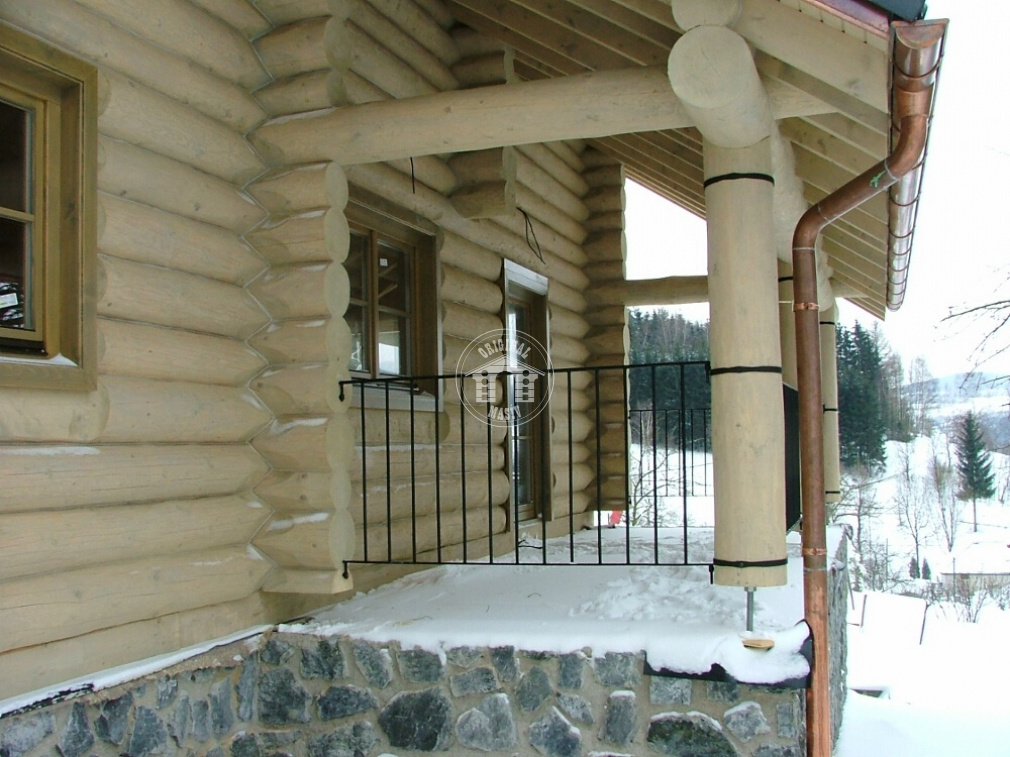 Blockbau – Terrasse