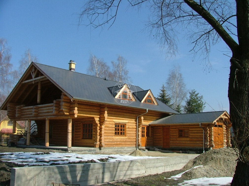 Blockbau – Einfamilienhaus