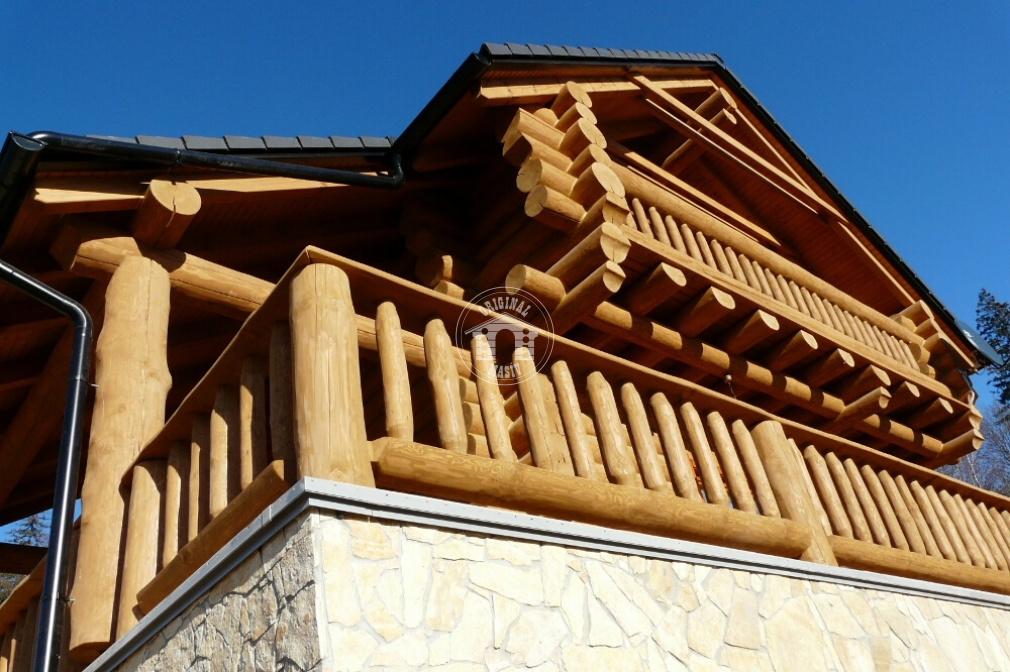 Blockbau – Berghütte