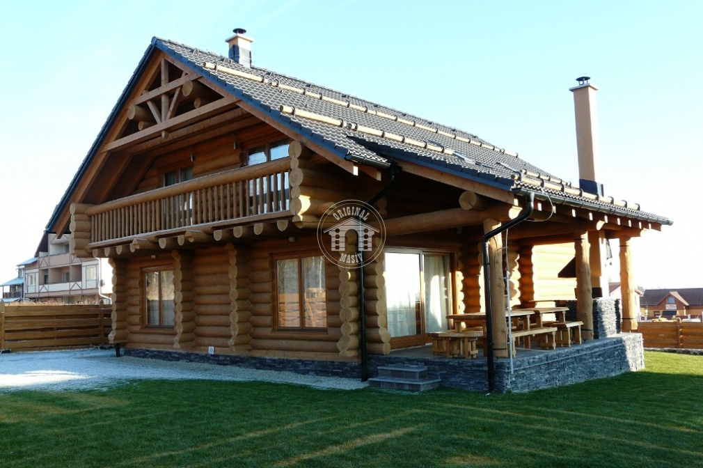 Blockbau – Berghütte