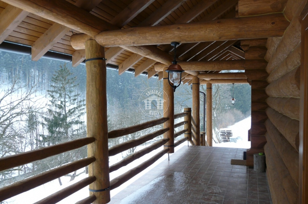 Blockbau – Berghütte