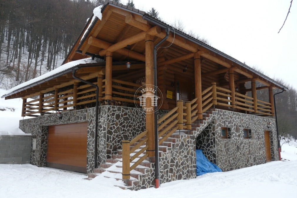 Blockbau – Berghütte