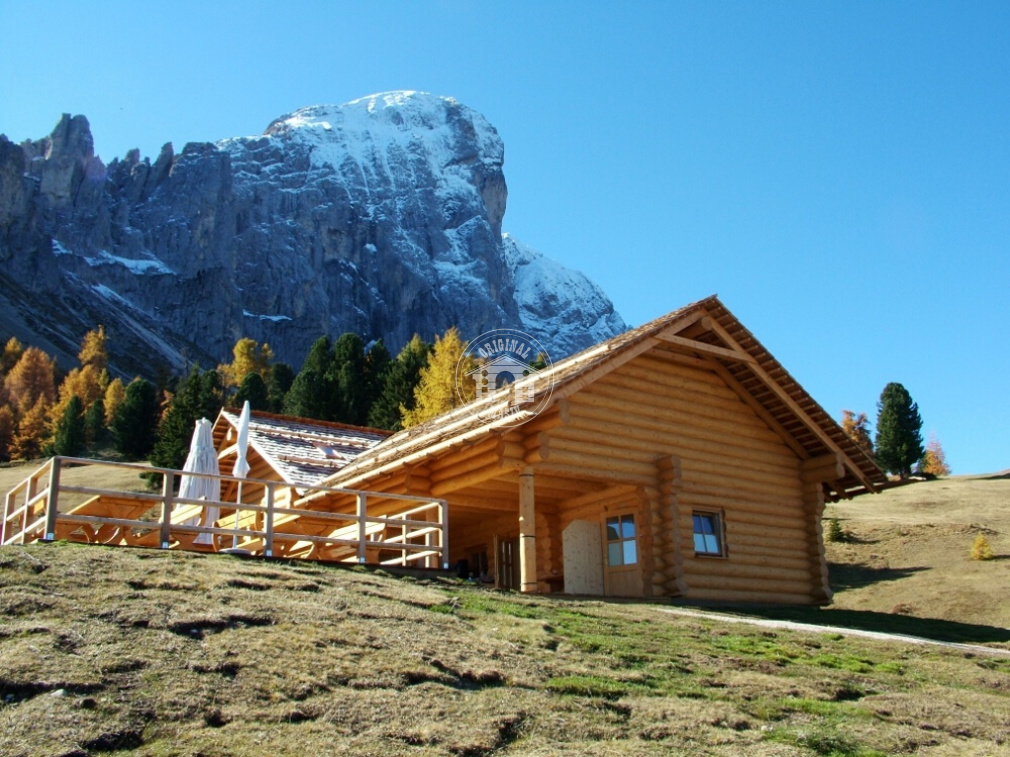 Blockbau – Berghütte