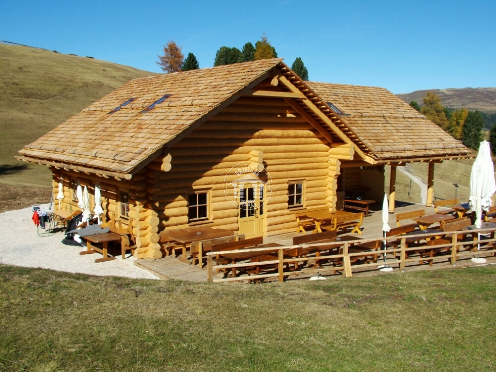 Blockbau – Berghütte