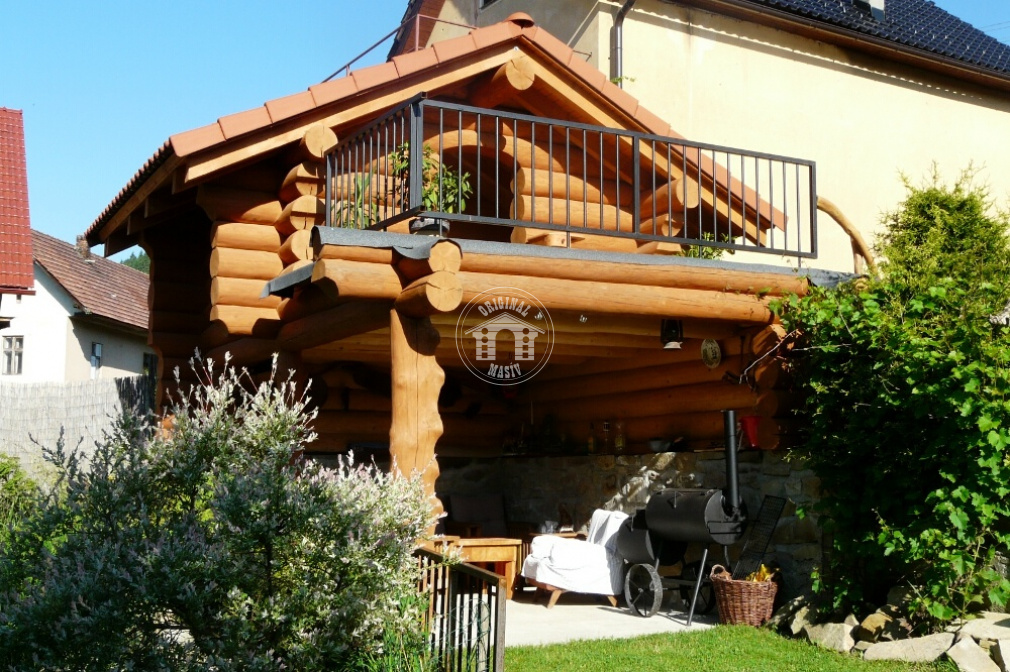 Blockhüttchen für Kinder