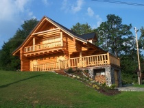 Blockbau – Berghütte