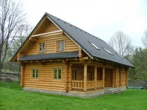 Blockbau – Berghütte