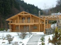 Blockbau – Berghütte