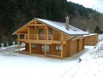 Blockbau – Berghütte