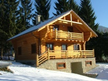 Blockbau – Berghütte