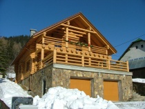 Blockbau – Berghütte