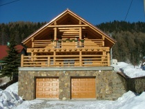 Blockbau – Berghütte