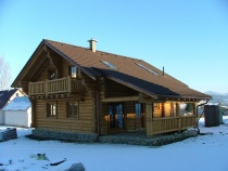 Blockbau – Berghütte