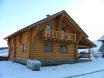 Blockbau – Berghütte