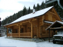 Blockbau – Berghütte