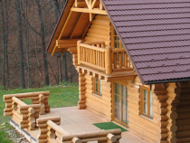 Blockbau – Berghütte