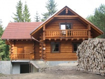 Blockbau – Berghütte