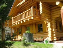 Blockbau – Berghütte