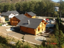 Blockhütten mit hoher Kapazität