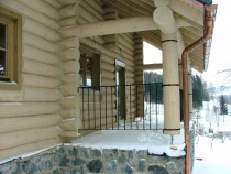 Blockbau – Terrasse