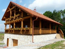 Blockbau – Einfamilienhaus mit Garage