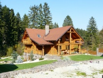 Blockbau – Einfamilienhaus