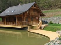 Blockbau – Einfamilienhaus