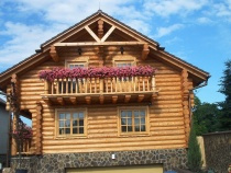 Blockbau – Einfamilienhaus