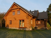 Blockbau – Berghütte – Anbau