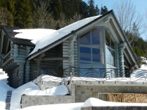 Blockbau – Berghütte