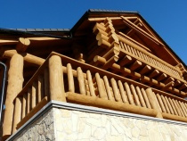 Blockbau – Berghütte