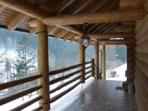 Blockbau – Berghütte