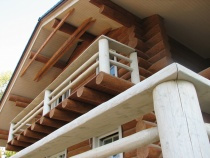 Blockbau – Berghütte