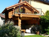 Blockhüttchen für Kinder