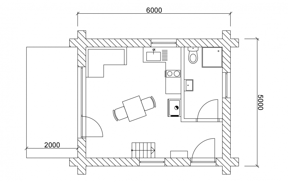model 01 – gebäudeplan 1