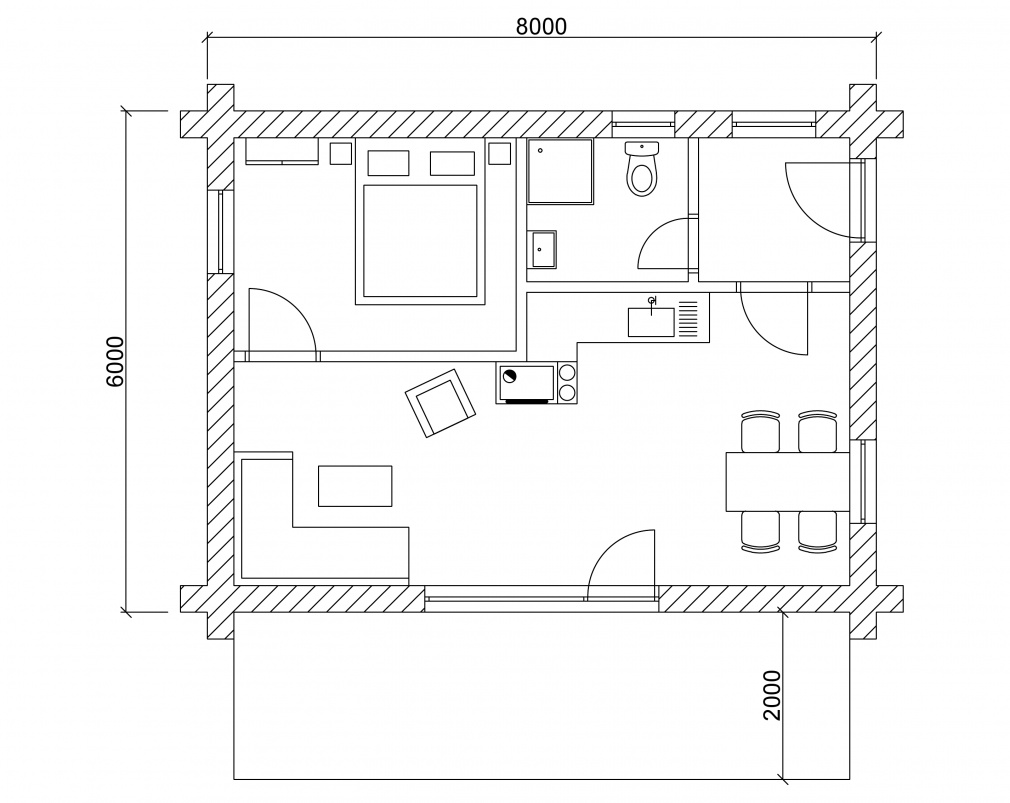 model 02 – gebäudeplan 1