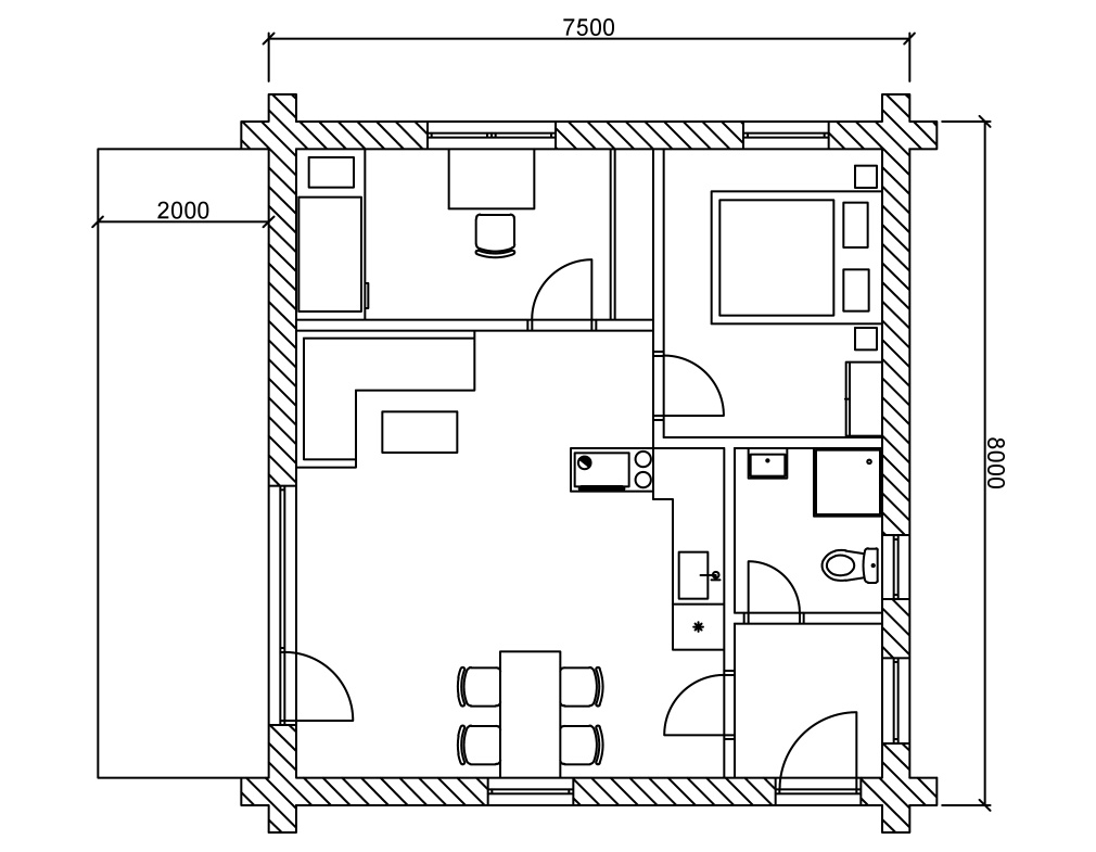 model 03 – gebäudeplan 1